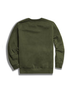 The Premium Crew Sweatshirt in Military