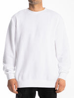 The Premium Crew Sweatshirt in White