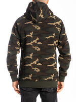 The Premium Pullover Hoodie in Green Camo