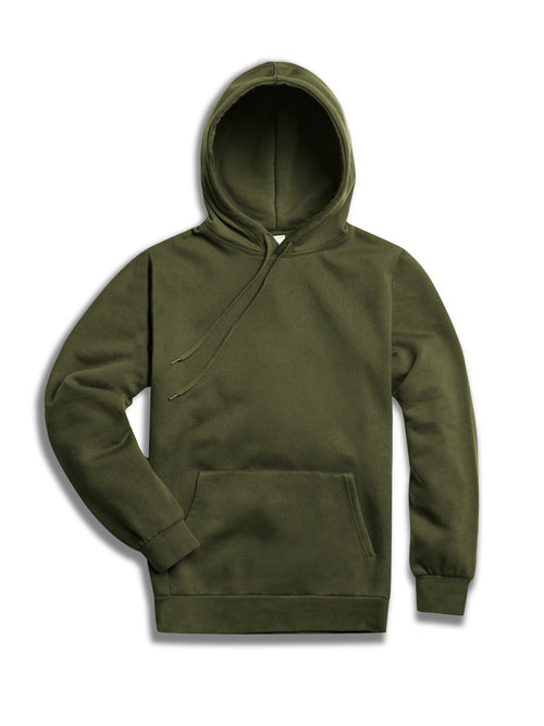 The Premium Pullover Hoodie in Military