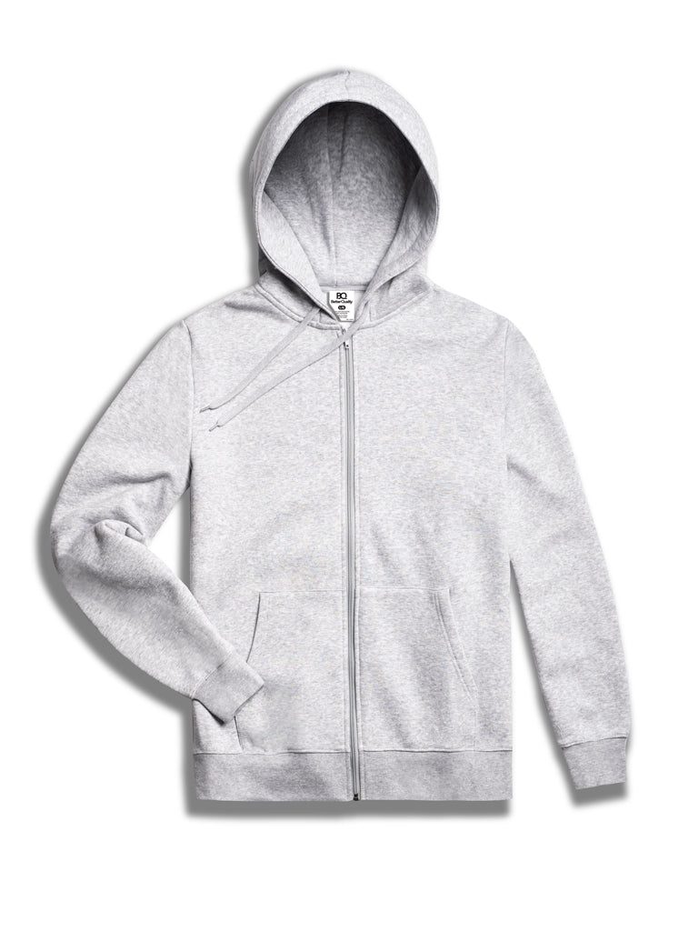 The Premium Pullover Hoodie in Heather Grey