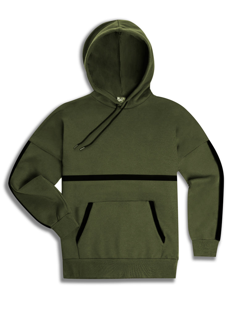 The Premium Pullover Hoodie in Military