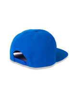 La casquette Snapback en bleu