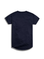 The Premium Scallop Tee in Navy