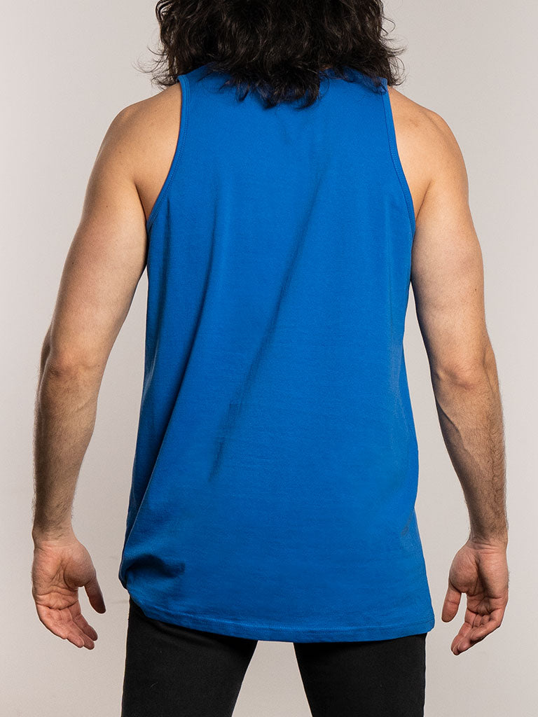 The Premium Tank Top in Strong Blue