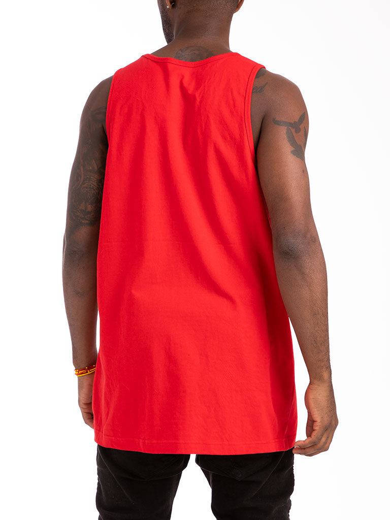 The Premium Tank Top in Red