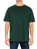 The Premium Crew Tee in Forest Green