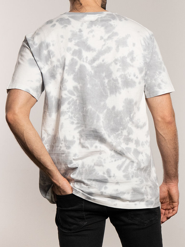 Le t-shirt Premium Crew en blanc Tie Dye