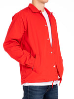 The Premium Coach Jacket in Red