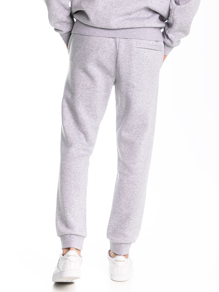 Le pantalon de survêtement Premium en gris chiné